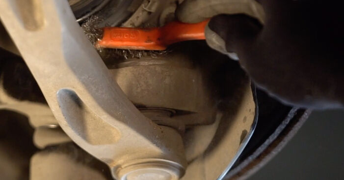 How to remove AUDI A6 3.0 TFSI quattro 2010 Control Arm - online easy-to-follow instructions