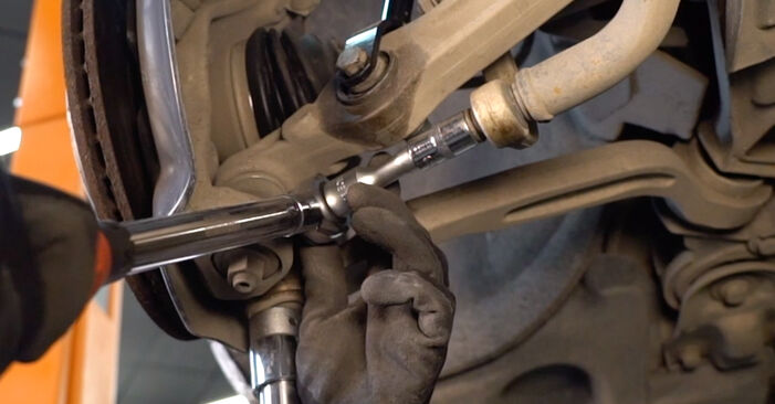 How to change Shock Absorber on AUDI A6 Avant (4F5, C6) 2010 - tips and tricks