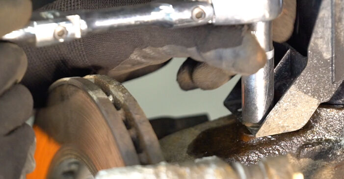 Wie schmierig ist es, selber zu reparieren: Federn beim Peugeot 206 SW 1.1 2008 wechseln – Downloaden Sie sich Bildanleitungen