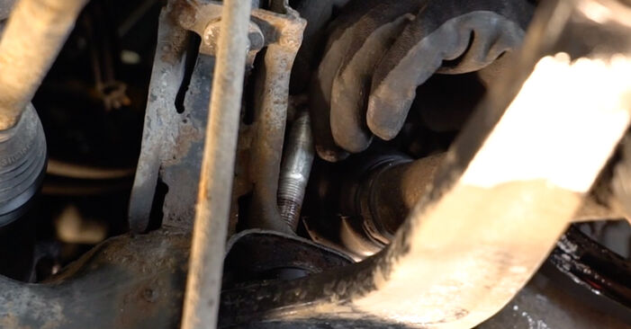 How to remove PEUGEOT 206 1.6 16V 2002 Control Arm - online easy-to-follow instructions