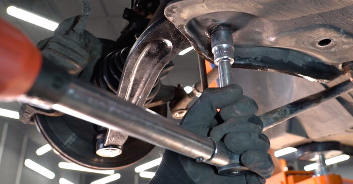 How to change Control Arm on PEUGEOT 206 Van 1999 - free PDF and video manuals