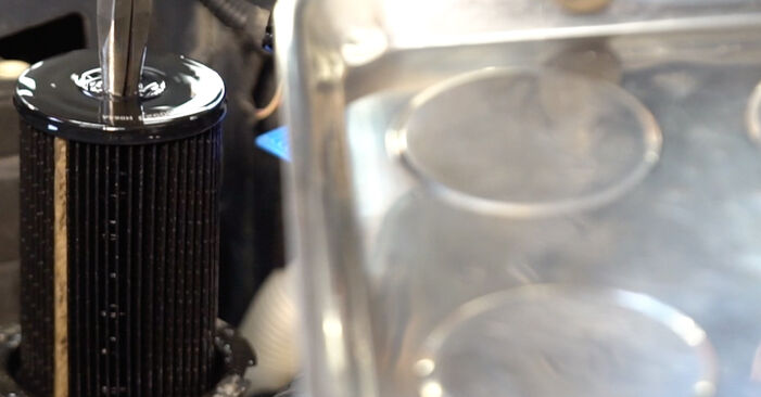 Cum să demontați VW SCIROCCO 2.0 TFSi 2012 Filtru combustibil - instrucțiunile online ușoare de urmărit