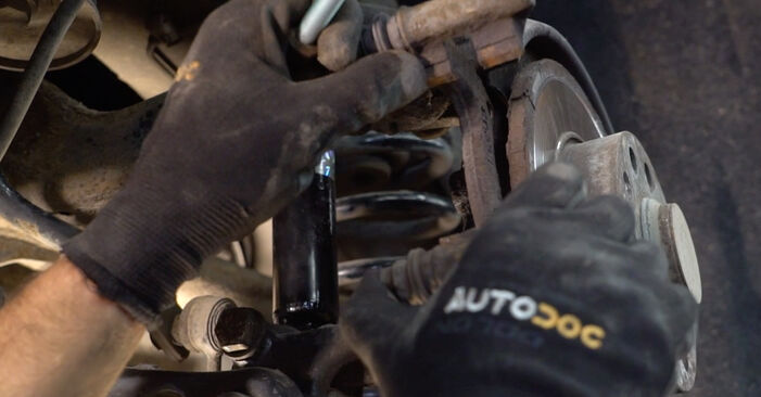 Replacing Wheel Bearing on Audi A4 Convertible 2004 1.8 T by yourself