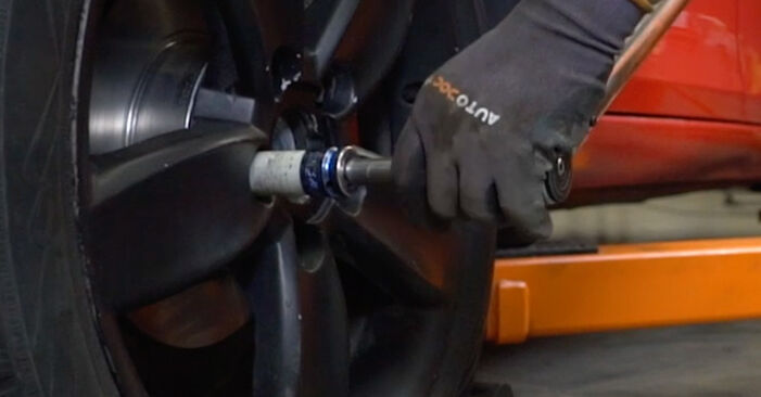 How to remove SEAT EXEO 1.6 2013 Brake Pads - online easy-to-follow instructions