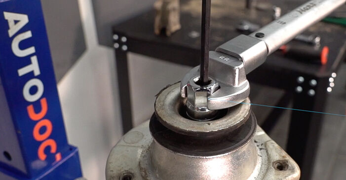 Schrittweise Anleitung zum eigenhändigen Ersatz von FIAT Doblo 119 2014 1.9 D Multijet Stoßdämpfer