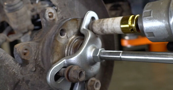 VW SHARAN Roulement de roue manuel d'atelier pour remplacer soi-même