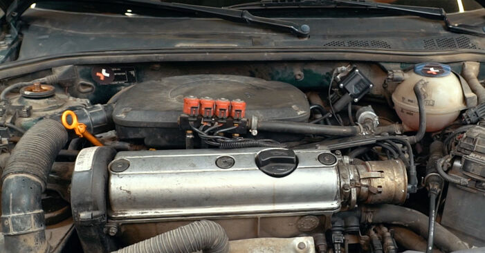 Stufenweiser Leitfaden zum Teilewechsel in Eigenregie von Golf 1 Cabrio 1992 1.6 Zündkerzen