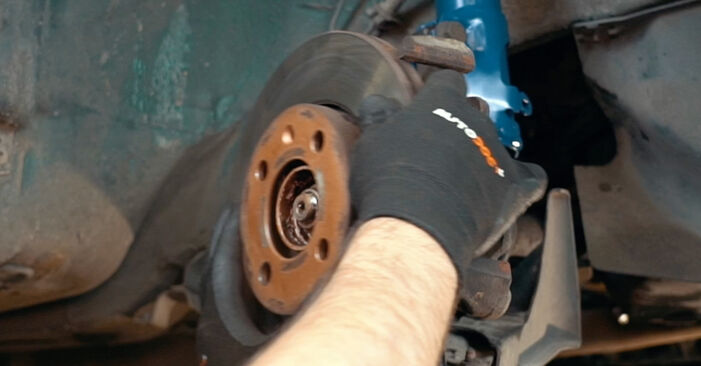 Changing of Wheel Bearing on VW Golf 2 19e 1991 won't be an issue if you follow this illustrated step-by-step guide