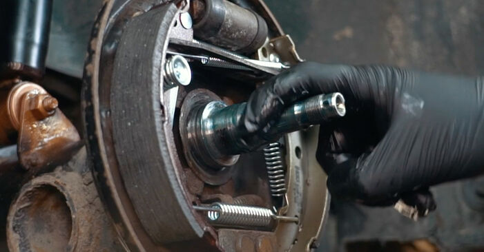 VW POLO Bremsebakker gør-det-selv udskiftnings værksted manual