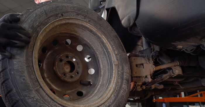 Fiat Multipla 186 1.9 JTD 115 2001 Spurstangenkopf wechseln: Gratis Reparaturanleitungen