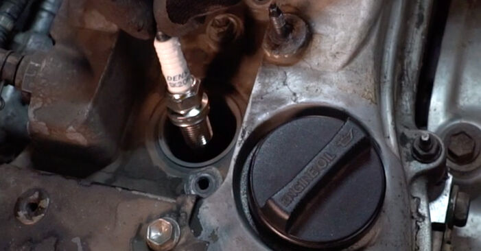 Replacing Spark Plug on Toyota Celica T23 2001 1.8 16V VT-i by yourself