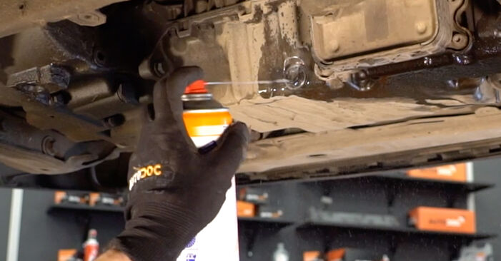 Changing Oil Filter on VOLVO C70 I Convertible (873) 2.0 2001 by yourself