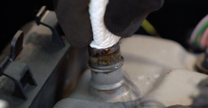 Wie schmierig ist es, selber zu reparieren: Zündkerzen beim Citroen Nemo Kastenwagen 1.4 2014 wechseln – Downloaden Sie sich Bildanleitungen