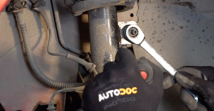 How to replace Anti Roll Bar Links on CITROËN C2 Enterprise (JG_) 2009: download PDF manuals and video instructions
