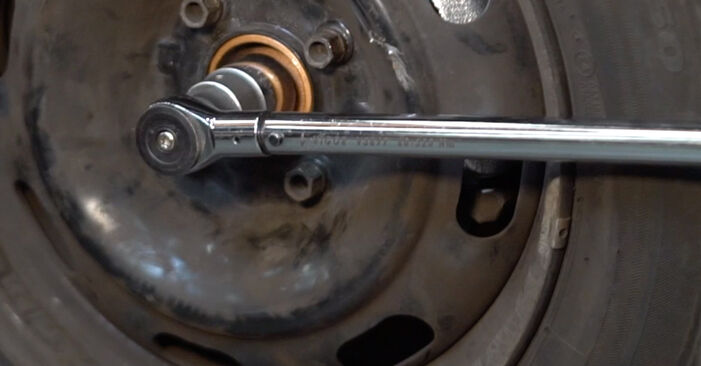 How to remove CITROËN C2 1.6 2007 Shock Absorber - online easy-to-follow instructions