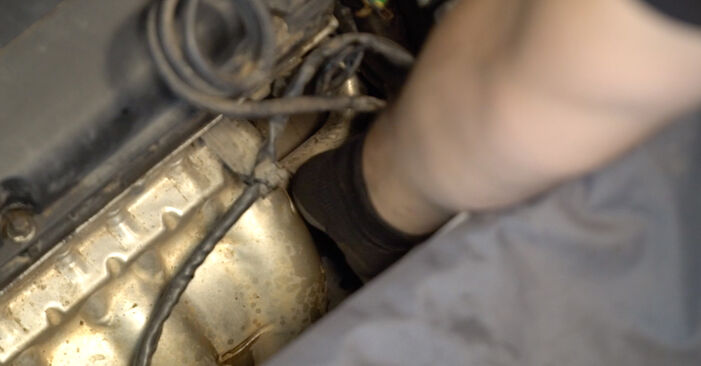 Changing Oil Filter on OPEL Astra H TwinTop (A04) 1.6 Turbo (L67) 2008 by yourself