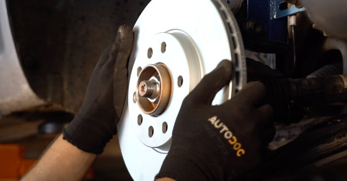 Bremsscheiben Opel Meriva B 1.3 CDTI (75) 2012 wechseln: Kostenlose Reparaturhandbücher