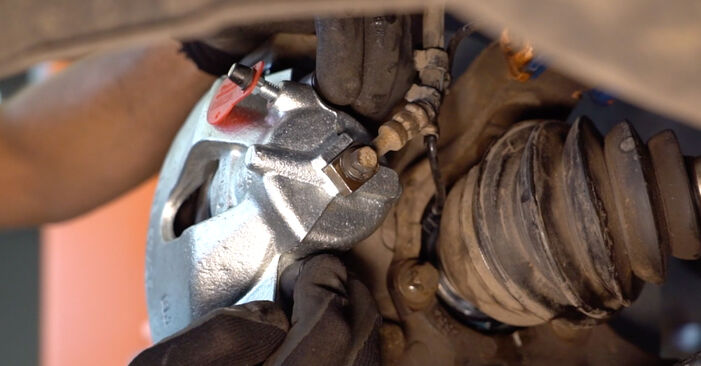 Replacing Brake Calipers on Opel Meriva B 2012 1.4 (75) by yourself