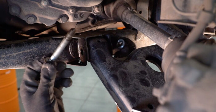 How to change Control Arm on OPEL Astra H Hatchback (A04) 2005 - tips and tricks