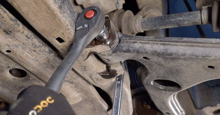 Changing of Control Arm on Opel Astra H TwinTop 2007 won't be an issue if you follow this illustrated step-by-step guide
