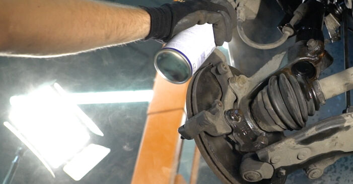 VOLVO C70 Disque de frein manuel d'atelier pour remplacer soi-même