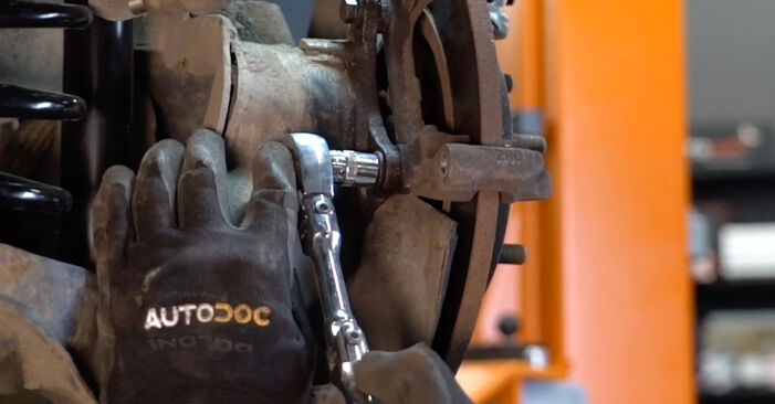 VOLVO C70 Bremseskiver gør-det-selv udskiftnings værksted manual