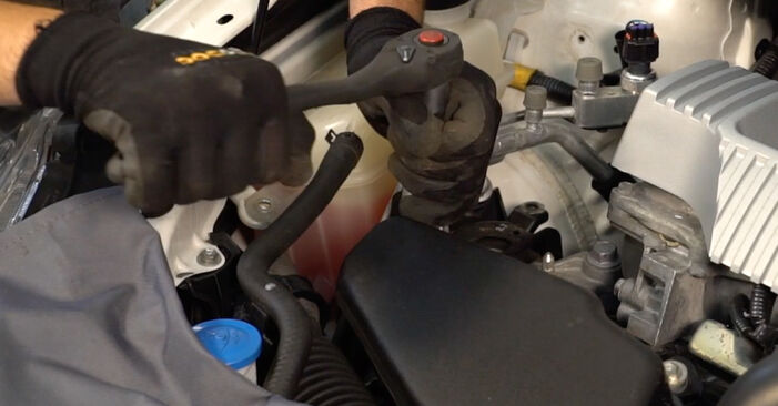 Changing of Control Arm on Toyota Auris e18 2013 won't be an issue if you follow this illustrated step-by-step guide