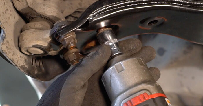Toyota Auris Kombi 1.3 (NRE180_) 2013 Querlenker wechseln: wie schwer ist es, selbst zu reparieren - Downloaden Sie sich illustrierte Anleitungen