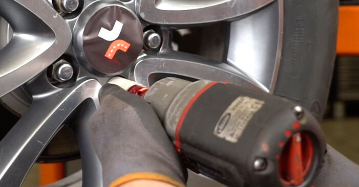Changing of Brake Pads on Nissan Tiida C11 2012 won't be an issue if you follow this illustrated step-by-step guide