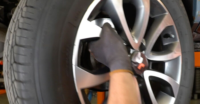 Changing Brake Pads on NISSAN ALTIMA (L33) 3.5 2015 by yourself