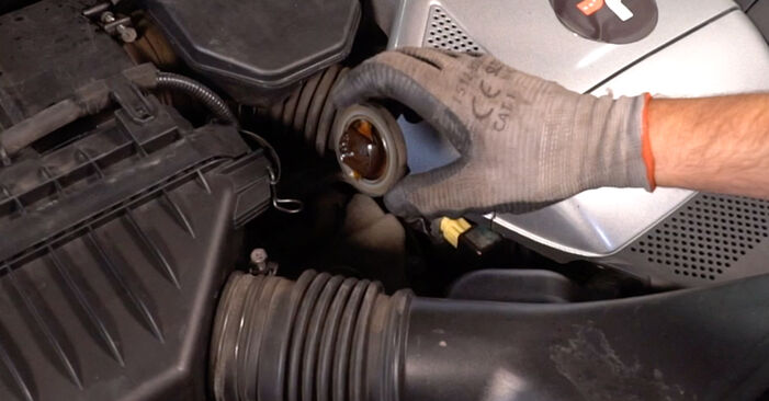 Kako težko to naredite sami: Oljni filter zamenjava na Lexus GS S19 450h (GRS191_) 2011 - prenesite slikovni vodnik