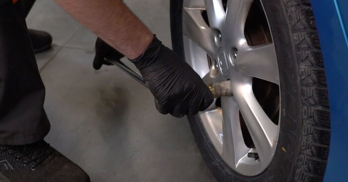 Honda Civic 9 1.6 (FB7, FB1) 2013 Bremsbeläge wechseln: Gratis Reparaturanleitungen