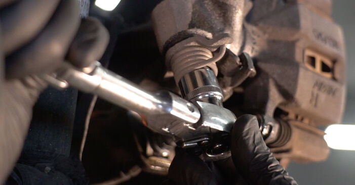 Vanskelighetsgrad: Bytte av Bremseklosser på Honda Jazz 3 1.5 4WD (GE9) 2013 – last ned illustrert veiledning