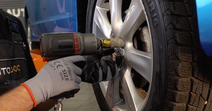 Honda CRZ ZF 1.5 IMA (ZF2) 2012 Bremsbeläge wechseln: Gratis Reparaturanleitungen