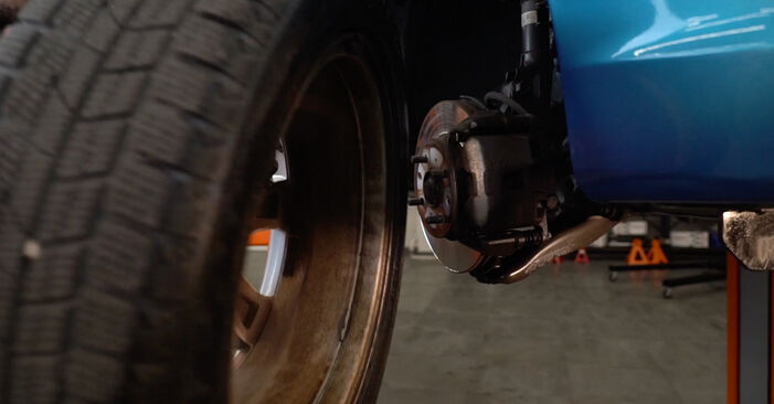 Changing Brake Pads on HONDA CR-Z (ZF) 1.5 IMA (ZF1) 2013 by yourself