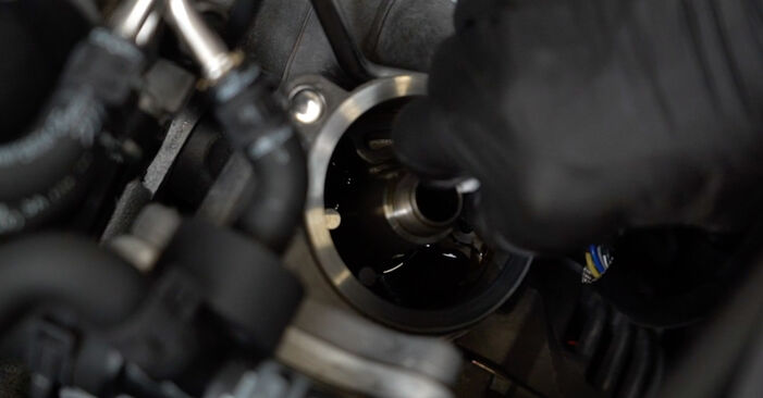Wie lange benötigt das Auswechseln der Teile: Ölfilter beim Audi A1 Sportback 8x 2011 - Detailliertes PDF-Tutorial