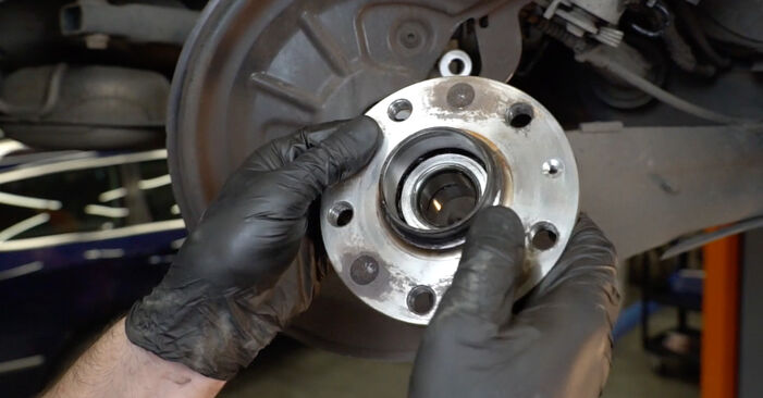 Changing Wheel Bearing on AUDI A3 Convertible (8P7) 1.6 TDI 2011 by yourself