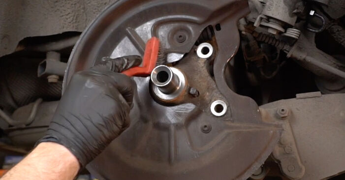 How to remove AUDI A3 1.2 TFSI 2012 Wheel Bearing - online easy-to-follow instructions
