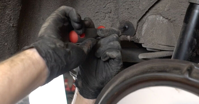 Changing Shock Absorber on AUDI A3 Convertible (8P7) 1.6 TDI 2011 by yourself