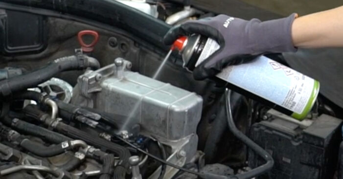 Changing Fuel Filter on MERCEDES-BENZ C-Class Saloon (W204) C 200 CDI (204.001) 2010 by yourself