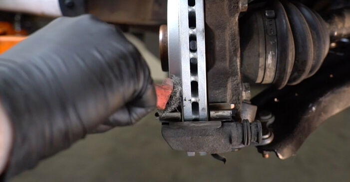 Replacing Brake Pads on VW POLO VIVO Hatchback 2012 1.4 by yourself