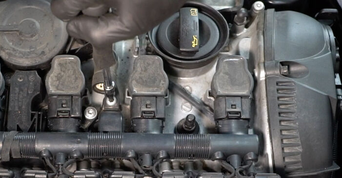 How to replace AUDI Q5 (8RB) 2.0 TDI quattro 2009 Spark Plug - step-by-step manuals and video guides