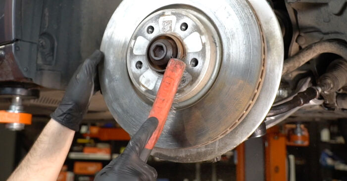 Step-by-step recommendations for DIY replacement Audi A5 F53 2020 2.0 TDI quattro Brake Discs
