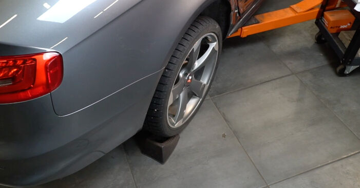 Audi A7 4g 3.0 TDI 2012 Bremsscheiben wechseln: Gratis Reparaturanleitungen