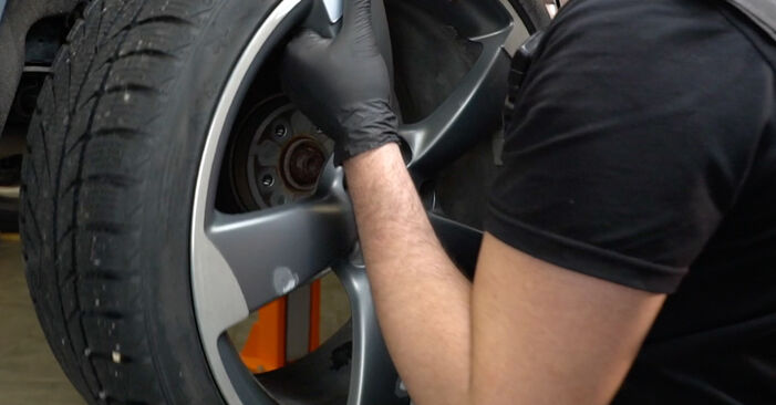 How to remove AUDI Q5 2.0 TDI 2012 Brake Pads - online easy-to-follow instructions