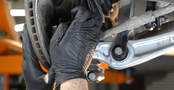 How to remove AUDI A4 2.0 TDI 2011 Control Arm - online easy-to-follow instructions