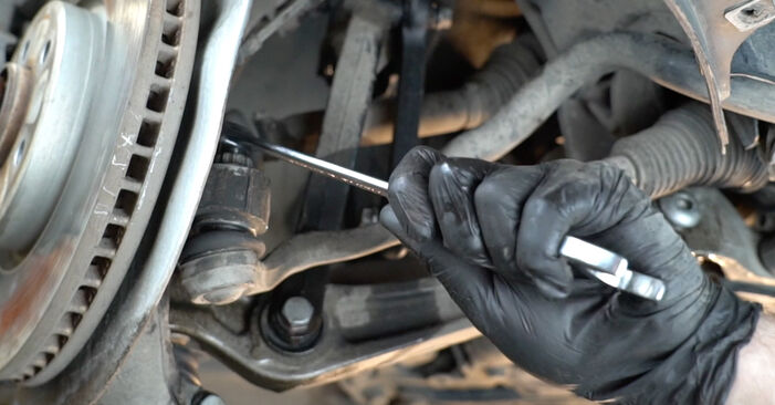 How to remove AUDI A6 2.0 TDI 2014 Control Arm - online easy-to-follow instructions