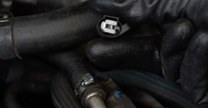Kraftstofffilter Mercedes W461 G 290 2.9 Turbo Diesel (461.335, 461.336) 1991 wechseln: Kostenlose Reparaturhandbücher