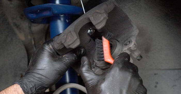 FABIA (NJ3) 1.6 2014 Brake Pads DIY replacement workshop manual