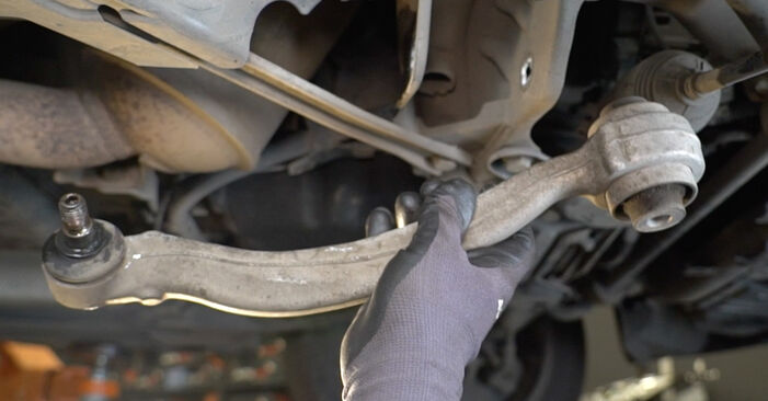 Replacing Control Arm on Mercedes S204 2009 C 220 CDI 2.2 (204.202) by yourself